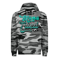Slate Camo mama tried aztec turquoise Premium Hoodie - AdoDesignShop