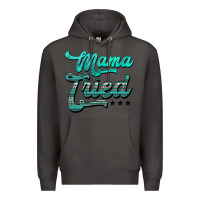 Smoke mama tried aztec turquoise Premium Hoodie - AdoDesignShop