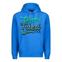 True Royal mama tried aztec turquoise Premium Hoodie - AdoDesignShop