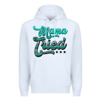 White mama tried aztec turquoise Premium Hoodie - AdoDesignShop