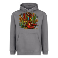 Storm christmas cowboy boots Heavyweight Hoodie - RanaPortraitStore