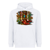 White christmas cowboy boots Heavyweight Hoodie - RanaPortraitStore