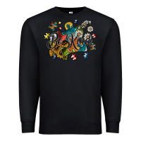 Black be kind Premium Sweatshirt - SublimationCraftShop