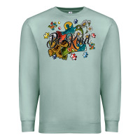Seafoam be kind Premium Sweatshirt - SublimationCraftShop
