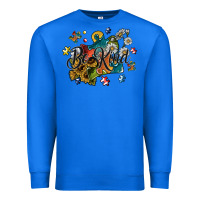 True Royal be kind Premium Sweatshirt - SublimationCraftShop