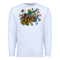 White be kind Premium Sweatshirt - SublimationCraftShop