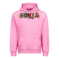 Fuchsia Pink western christmas santa claus sunflowers and cactus Urban Hoodie - Jasminsmagicworld
