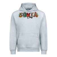 Heather Grey western christmas santa claus sunflowers and cactus Urban Hoodie - Jasminsmagicworld