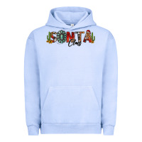 Pigment Grape Ice western christmas santa claus sunflowers and cactus Urban Hoodie - Jasminsmagicworld