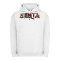 Western Christmas Santa Claus Sunflowers And Cactus Urban Hoodie | Teevron
