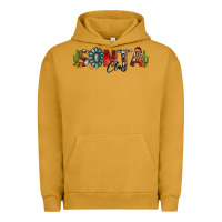 Pigment Peanut Butter western christmas santa claus sunflowers and cactus Urban Hoodie - Jasminsmagicworld