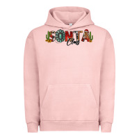 Pigment Salmon western christmas santa claus sunflowers and cactus Urban Hoodie - Jasminsmagicworld