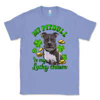 Colony Blue st patricks day my pitbuli my lucky charm Classic Tee - RanaPortraitStore