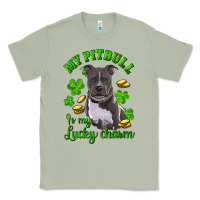 Matcha st patricks day my pitbuli my lucky charm Classic Tee - RanaPortraitStore