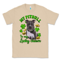 Mushroom st patricks day my pitbuli my lucky charm Classic Tee - RanaPortraitStore
