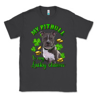 Smoke st patricks day my pitbuli my lucky charm Classic Tee - RanaPortraitStore