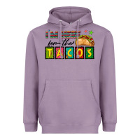 Lavender I'm Here For The Tacos Heavyweight Hoodie - texasbilliewilder