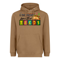 Toasted Coconut I'm Here For The Tacos Heavyweight Hoodie - texasbilliewilder