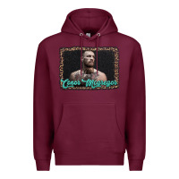Burgundy sport conor mcgregor Premium Hoodie - AdoDesignShop
