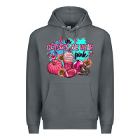 Rock in october we wear pink american football Premium Hoodie - AdoDesignShop