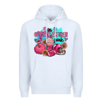 White in october we wear pink american football Premium Hoodie - AdoDesignShop
