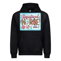 Black Western Registered Nurse Urban Hoodie - LillyAllenDesigns