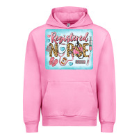 Fuchsia Pink Western Registered Nurse Urban Hoodie - LillyAllenDesigns