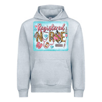 Heather Grey Western Registered Nurse Urban Hoodie - LillyAllenDesigns