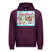 Mauve Wine Western Registered Nurse Urban Hoodie - LillyAllenDesigns