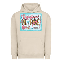 Pigment French Oak Western Registered Nurse Urban Hoodie - LillyAllenDesigns