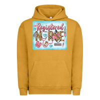 Pigment Peanut Butter Western Registered Nurse Urban Hoodie - LillyAllenDesigns