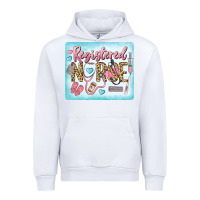 White Western Registered Nurse Urban Hoodie - LillyAllenDesigns