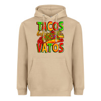 Mushroom tacos before vatos Heavyweight Hoodie - Zillion Design Studio