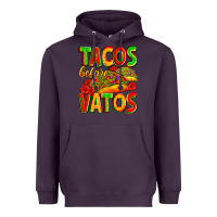 Plum tacos before vatos Heavyweight Hoodie - Zillion Design Studio