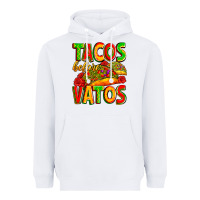 Tacos Before Vatos Heavyweight Hoodie | Teevron