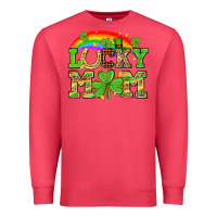 Cardinal One lucky mom St. Patricks Day Premium Sweatshirt - Neo Western