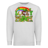 Dove Grey One lucky mom St. Patricks Day Premium Sweatshirt - Neo Western