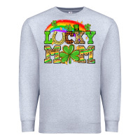 Heather Grey One lucky mom St. Patricks Day Premium Sweatshirt - Neo Western
