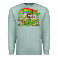 Seafoam One lucky mom St. Patricks Day Premium Sweatshirt - Neo Western