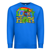 True Royal One lucky mom St. Patricks Day Premium Sweatshirt - Neo Western
