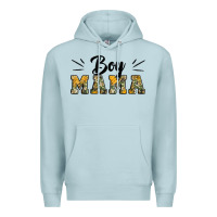 Blue Mist boy mama camouflage pattern mother's day Premium Hoodie - Artiststas