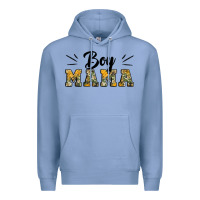 Colony Blue boy mama camouflage pattern mother's day Premium Hoodie - Artiststas