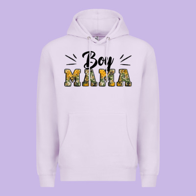 Boy Mama Camouflage Pattern Mother's Day Premium Hoodie Designed By Artiststas