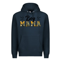 Navy boy mama camouflage pattern mother's day Premium Hoodie - Artiststas