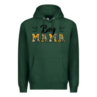 Sports Green boy mama camouflage pattern mother's day Premium Hoodie - Artiststas