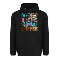 Black life begins after coffee Heavyweight Hoodie - Zillion Design Studio
