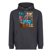 Smoke life begins after coffee Heavyweight Hoodie - Zillion Design Studio