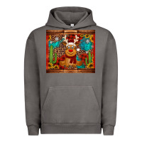 Pigment Tornado western christmas reindeer Urban Hoodie - Jasminsmagicworld