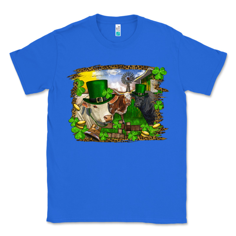 St Patricks Day Cows Classic Tee by RanaPortraitStore | Teevron