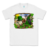 White st patricks day cows Classic Tee - RanaPortraitStore
